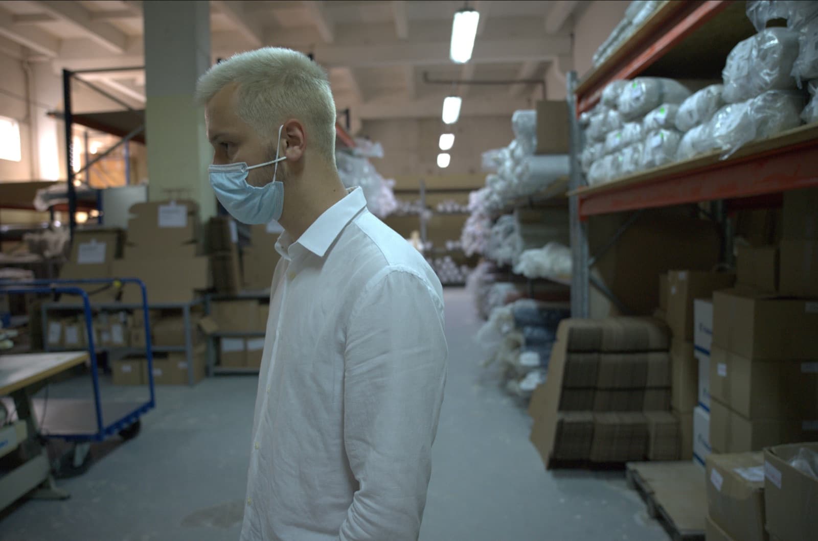 Maximilian Alexander Rupp visiting production partner in Lithuania