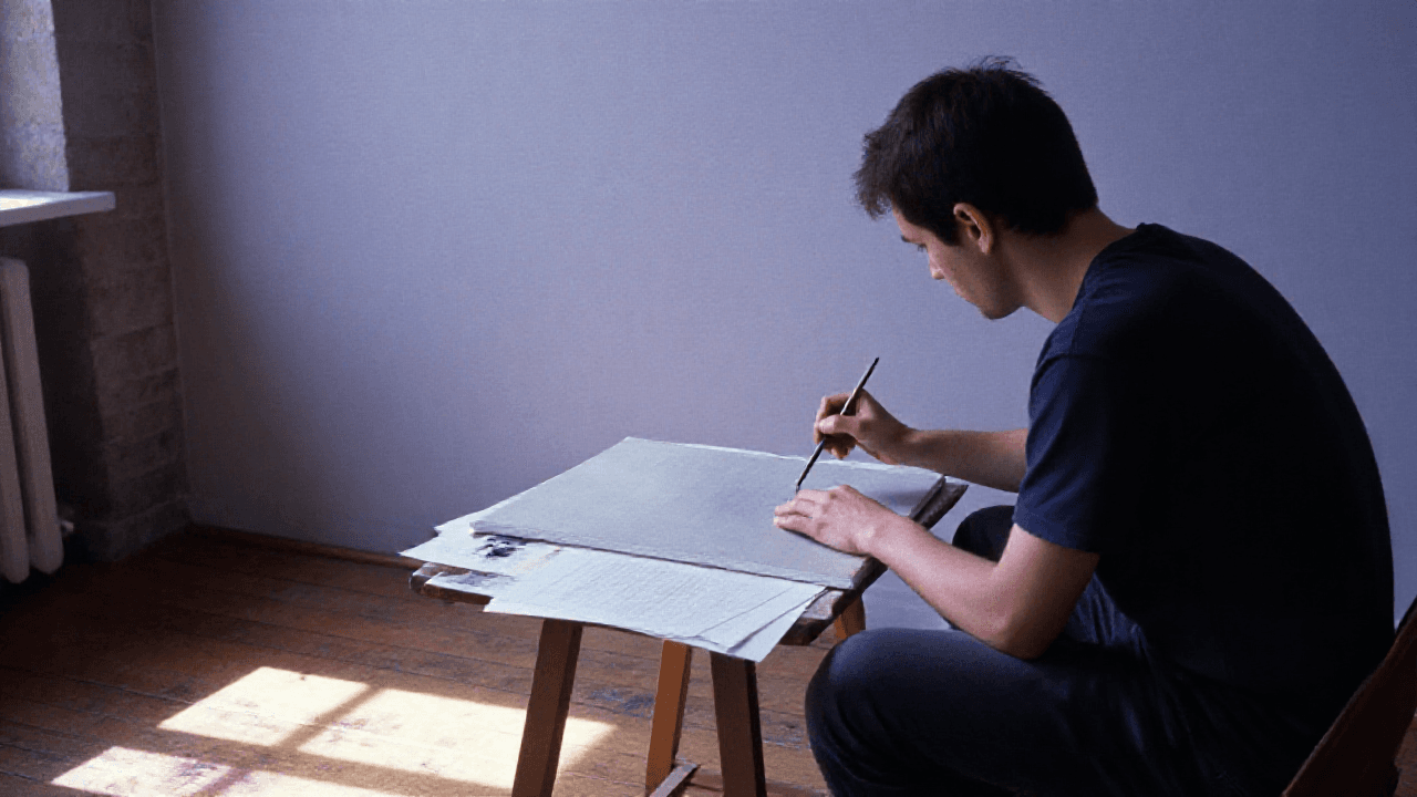 Abstract Painting: A Path to Focus and Creativity