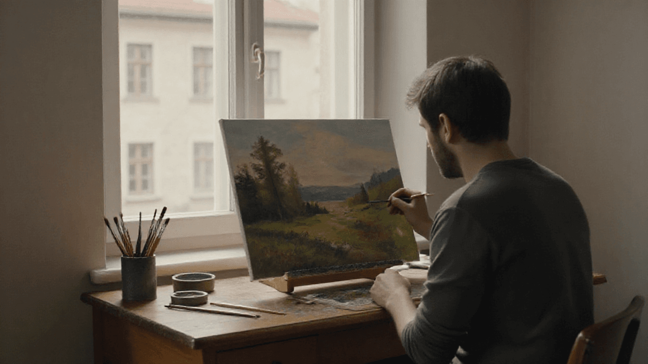Painting My Way to Focus: A Creative Outlet for ADHD